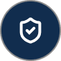 Shield with checkmark icon